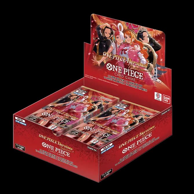 Extra Booster One Piece Heroines Edition booster box artwork