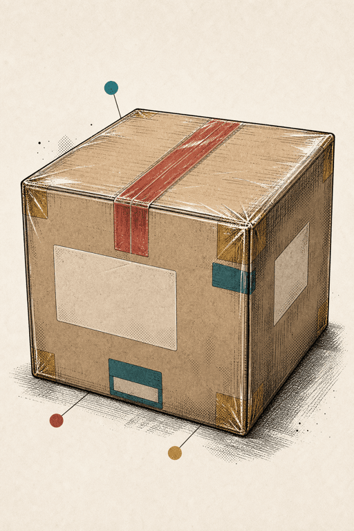Illustrated sealed case fallback artwork